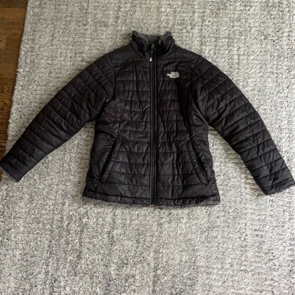 The North Face Reversible Fleece Jacket - Girls L